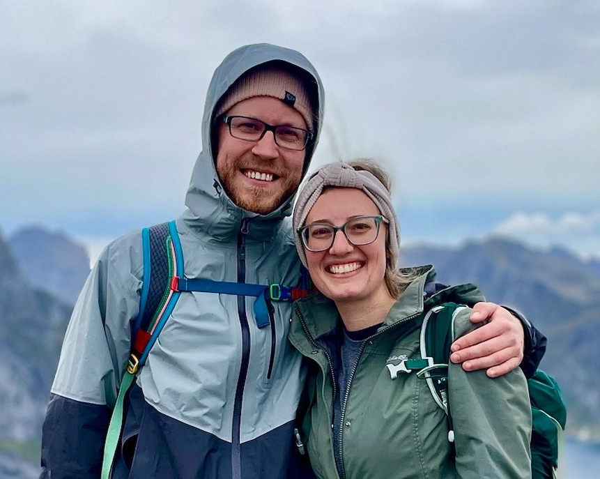 Community member Mark and Jenny